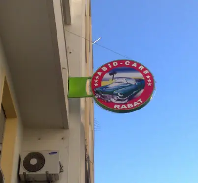 abidcars 2010 2020 round sign closeup